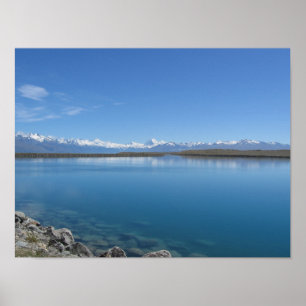 Lake Tekapo, Nieuw-Zeeland Poster