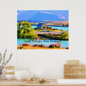 Lake Tekapo, Nieuw-Zeeland Poster (Keuken)