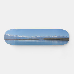 Lake Tekapo, Nieuw-Zeeland Skateboard