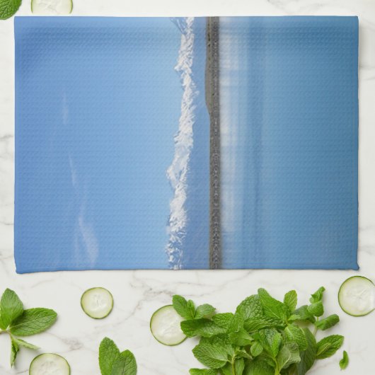 Lake Tekapo, Nieuw-Zeeland Theedoek (Gevouwen)