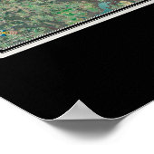 Lake Texoma Texas - Oklahoma Satellite Poster Map (Hoek)