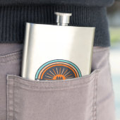 Lake Tillery North Carolina Rainbow Flacon (Voorbeeld)