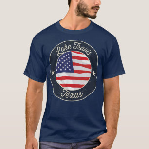 Lake Travis - Patriotic Texas Souvenir T-Shirt