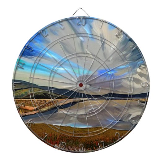 LAKE UITZICHT DARTBORD (Voorkant)