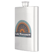 Lake Waccamaw North Carolina Rainbow Flacon (Links)