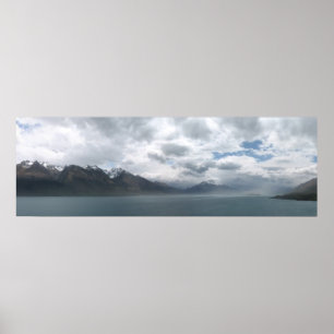 Lake Wakatipu, Nieuw-Zeeland Poster