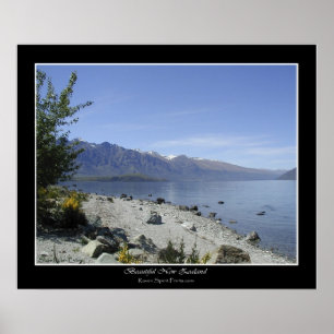 "LAKE WAKATIPU, NZ" Foto Poster