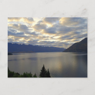 Lake Wakatipu, Queenstown, NZ Briefkaart