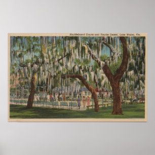 Lake Wales, FL - Uitzicht buitenshuis van Shuffleb Poster