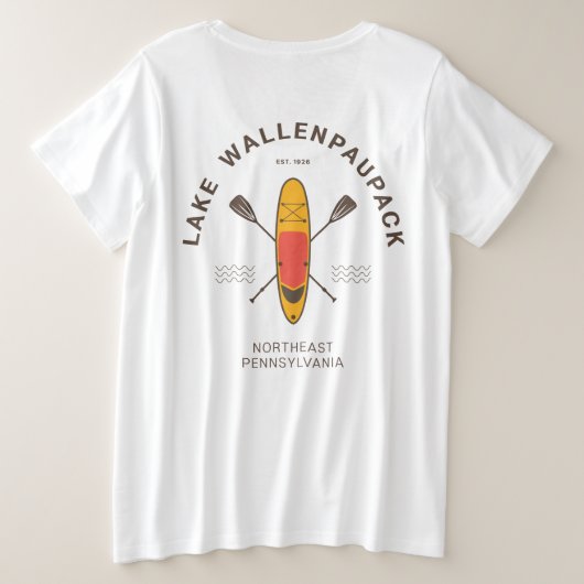 Lake Wallenpaupack Pennsylvania Paddle Boarding (Design dos)