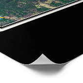 Lake Wateree South Carolina Satellite Poster Map (Hoek)