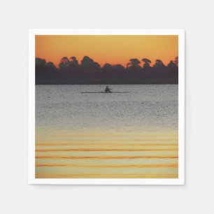 Lake Wendouree Rustig Voor de Nacht Servet