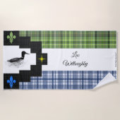 Lake Willoughby Beach Towel Strandlaken (Voorkant)