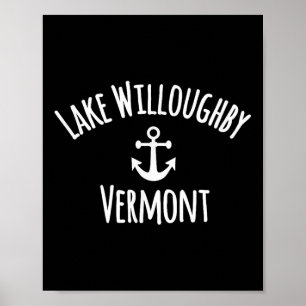 Lake Willoughby Vermont Zeilen Bootvaren Scheepvaa Poster