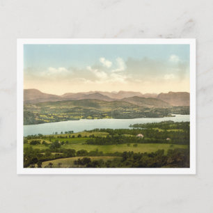 Lake Windermere I, Lake District, Cumbria, Engelan Briefkaart