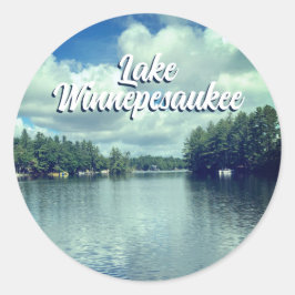 Lake Winnepesaukee Ronde Sticker