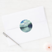 Lake Winnepesaukee Ronde Sticker (Envelop)