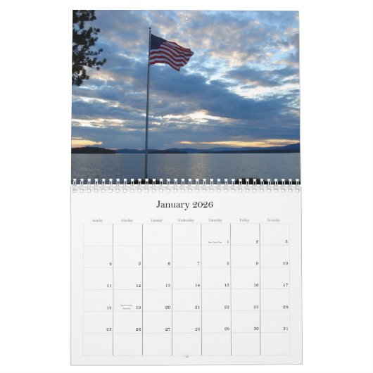 Lake Winnipesaukee, 2009 Kalender (Jan 2026)