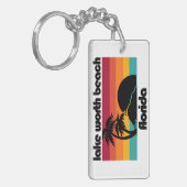 Lake Worth Beach Florida Sleutelhanger (Voorkant Links)