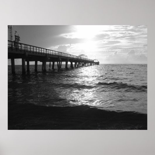 Lake Worth Pier Poster (Voorkant)