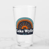 Lake Wylie North Carolina South Carolina Rainbow Glas (Voorkant)