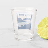 Lake Zoar Shot Glass Shot Glas (Achterkant)