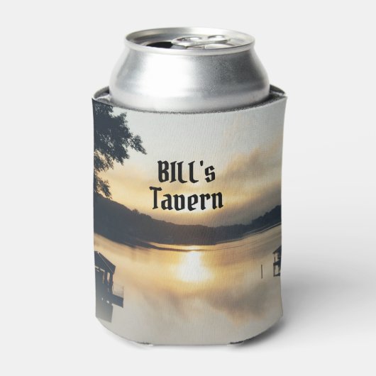 Lakefront is trots met alles wat je brengt blikjeskoeler (Blikje Voorkant)