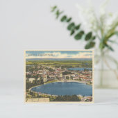 Lakeland Florida luchtschip uitzicht Briefkaart (Staand voorkant)
