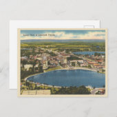 Lakeland Florida luchtschip uitzicht Briefkaart (Voorkant / Achterkant)
