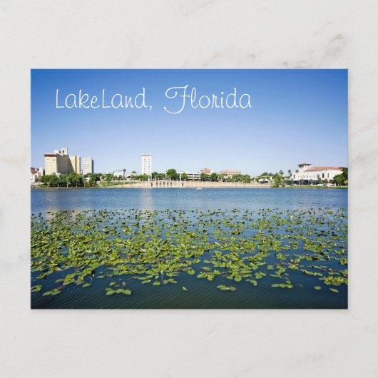 Lakeland, Florida, VS Briefkaart (Voorkant)