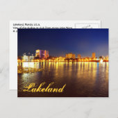 Lakeland, Florida, VS Briefkaart (Voorkant / Achterkant)