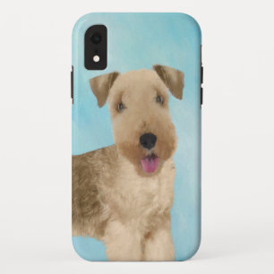 Lakeland Terrier Painting - Cute Original Dog Art iPhone XR Hoesje