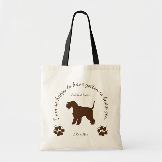 Lakeland Terrier Sac original pour vous et votre c (Devant)