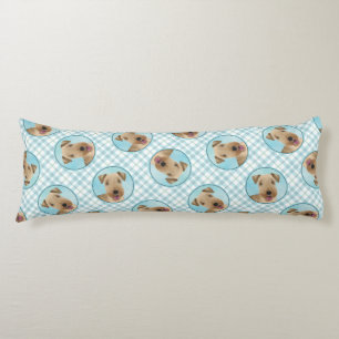 Lakeland Terrier Schilderen Schattigee Originele H Lichaamskussen