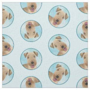Lakeland Terrier Schilderen Schattigee Originele H Stof