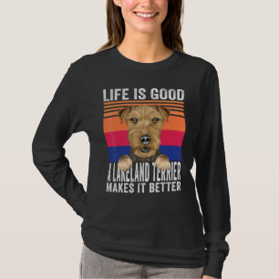 Lakeland Terriers maakt je leven goed T-shirt