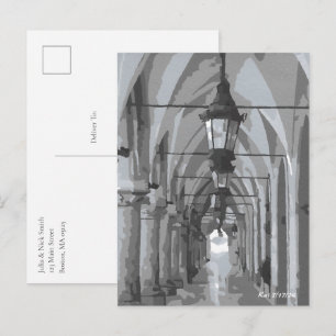 Lakenhal Krakau, Polen Briefkaart