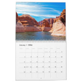 Lakes Forest Mountain landschap elk jaar Kalender (Jan 2026)