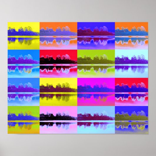 LAKES POSTER (Voorkant)