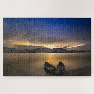 Lakeshore at Sunset Legpuzzel