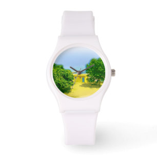 Lakeshores van Chicago Beach Horloge