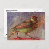 Lakeside Bird Waterverf briefkaart (Voorkant / Achterkant)