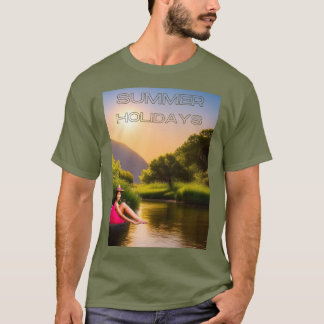 Lakeside Bliss: Zomervakantie T-shirt