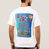 Lakeside Cabins Scene T-shirt (Achterkant)