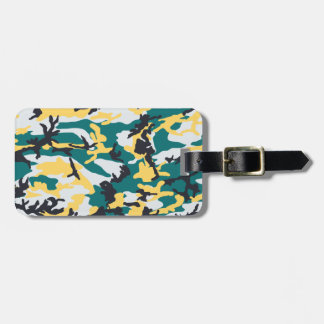 Lakeside Camo Pattern Bagagelabel