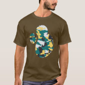 Lakeside Camo Pattern Paint Splat v2 T-shirt (Voorkant)