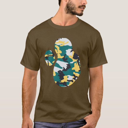 Lakeside Camo Pattern Paint Splat v2 T-shirt (Voorkant)