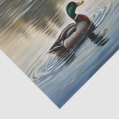 Lakeside Eenden - Decoupage - Tissuepapier (Detail)