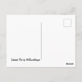 Lakeside Pier-fotografie Briefkaart (Achterkant)