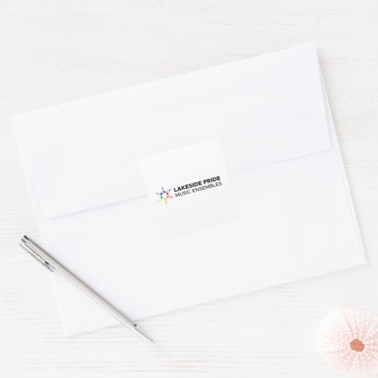 Lakeside Pride Square Stickers (Envelop)